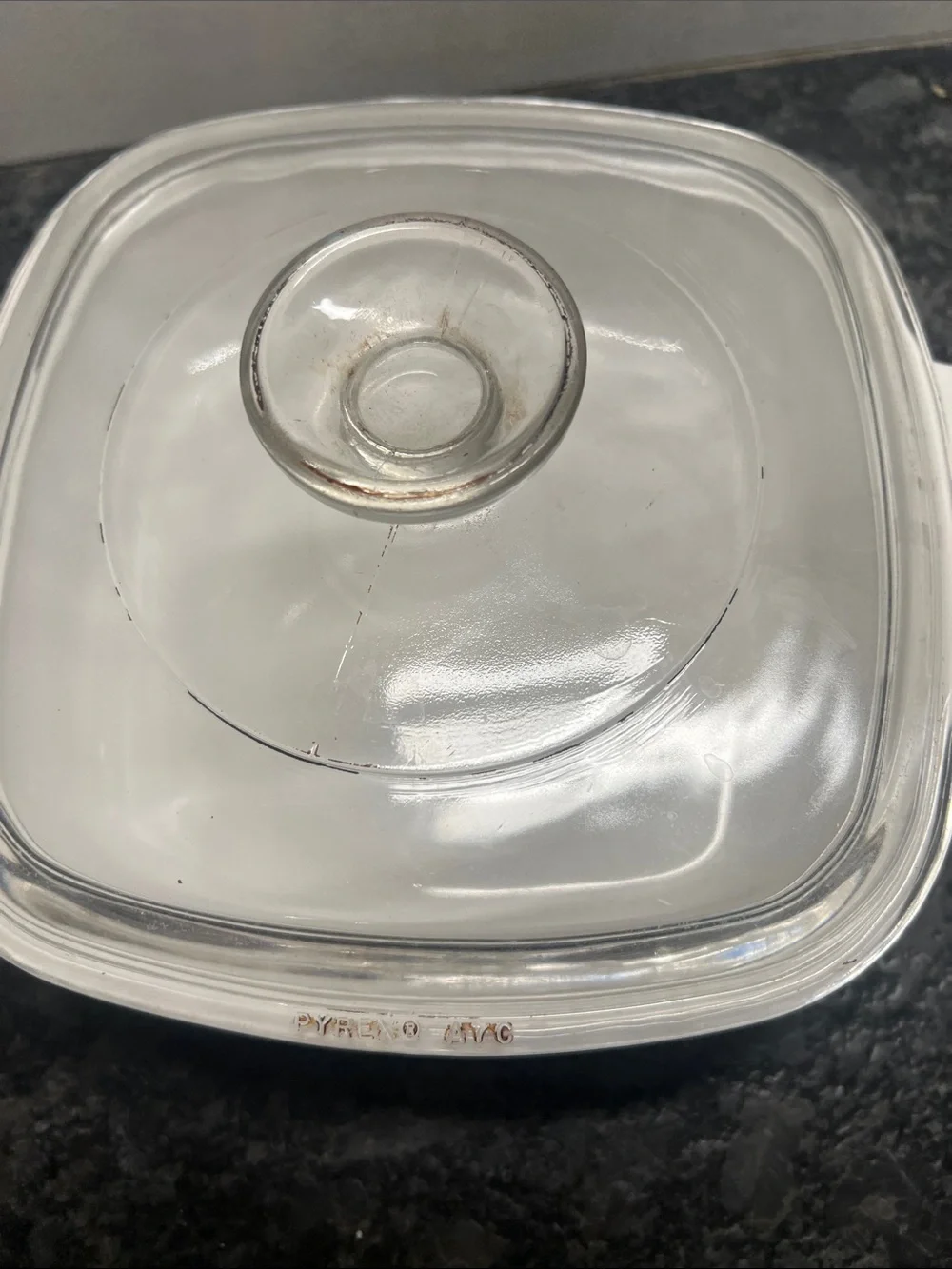 1975 1qt CorningWare Country Festival Casserole Dish Blue Floral Bird Pattern
